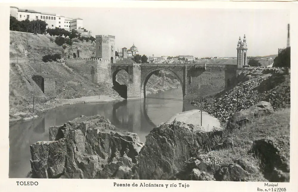 Toledo — Brücke Alcántara und Fluss Tagus — Manipel, n° 142205 - Vorderseite