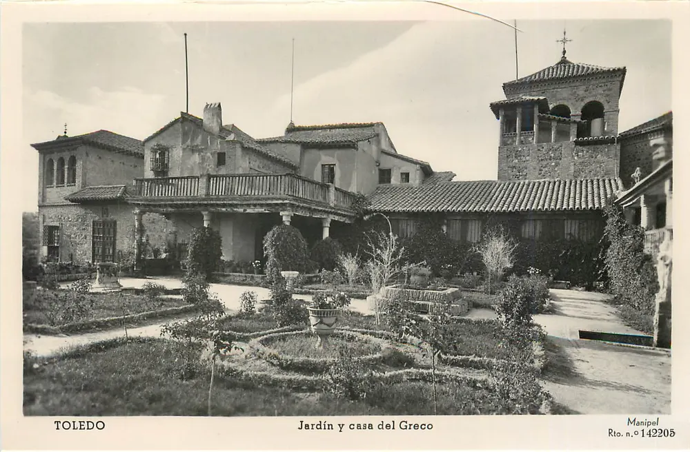 Toledo — Jardim e casa do Greco — Manipel, n° 142205 - Frente