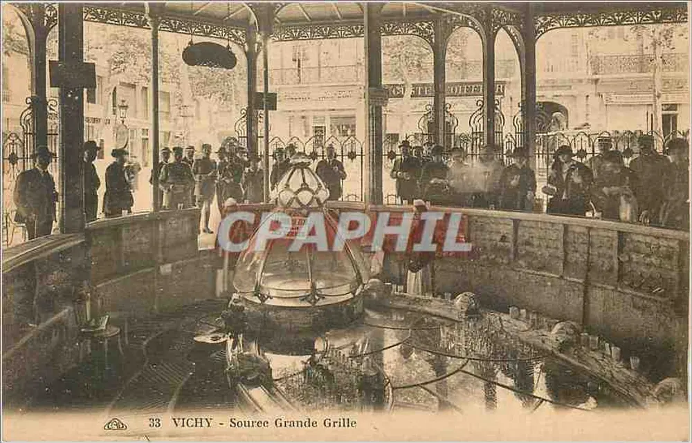 Vichy - Fonte Grande Grille — editor anônimo, n° 33 - Frente