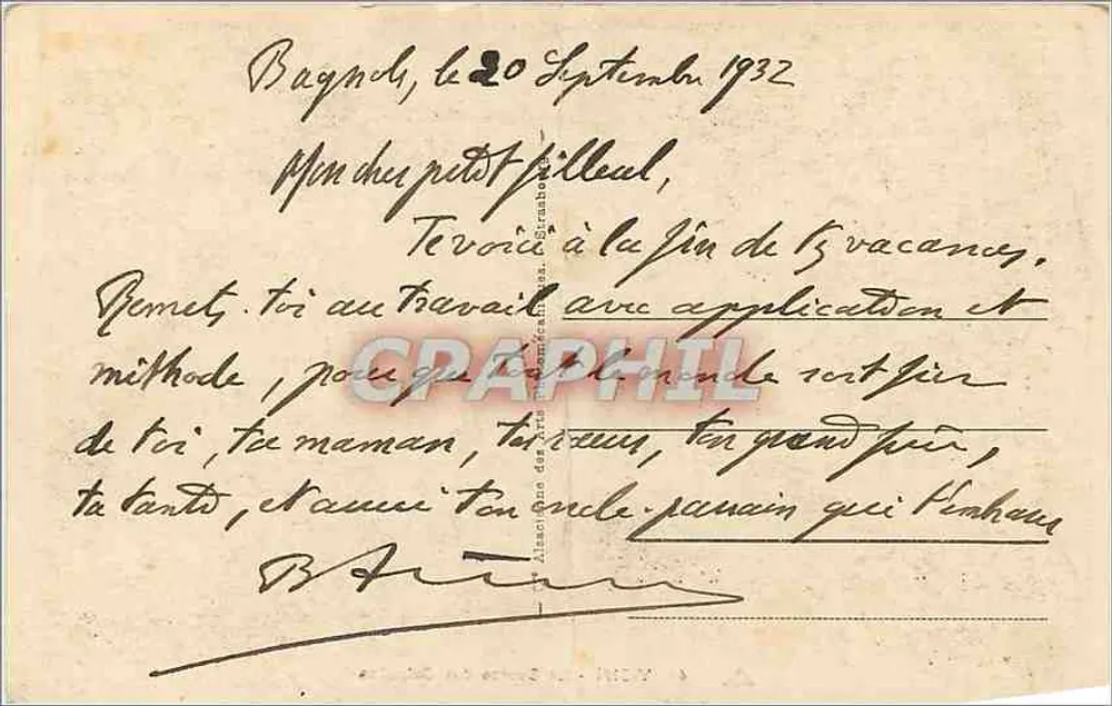 Vichy - A Fonte dos Célestins — editor EBA, n° 43 - Verso