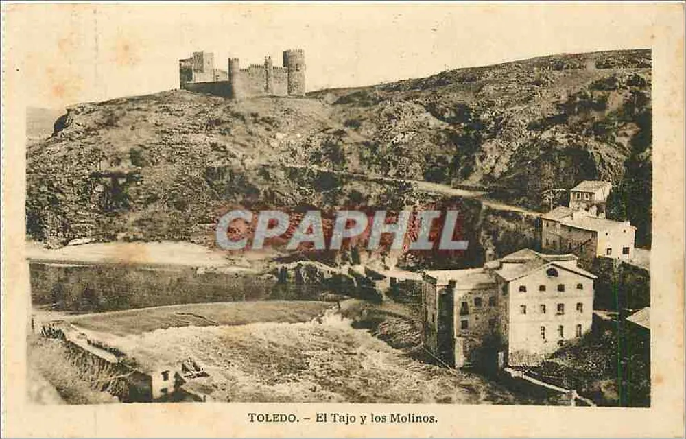 Toledo — El Tajo y los Molinos. - Vorderseite