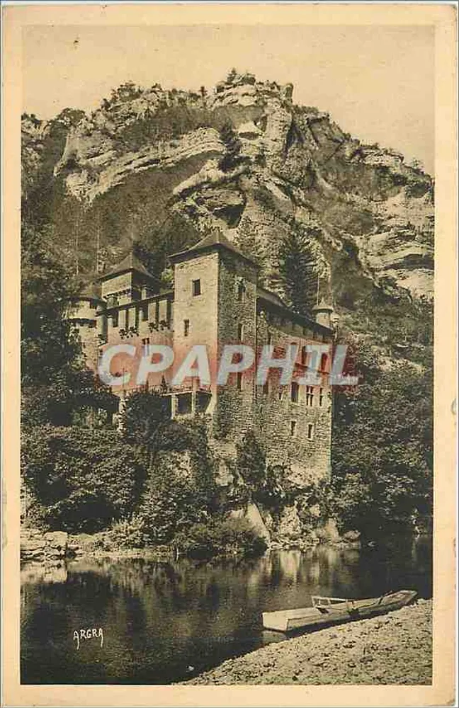 Castelo de La Gaze — Gorges do Tarn — Arts Graphique d'Argray - Frente