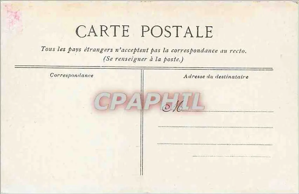 Le Tréport — O Casino — Editor Dubonnet, n° 24 - Verso