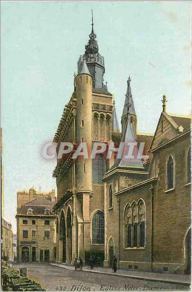 Dijon - Igreja de Nossa Senhora — n°435 - Frente