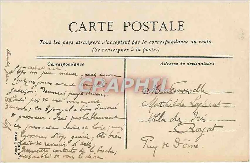 Dijon - Igreja de Nossa Senhora — n°435 - Verso