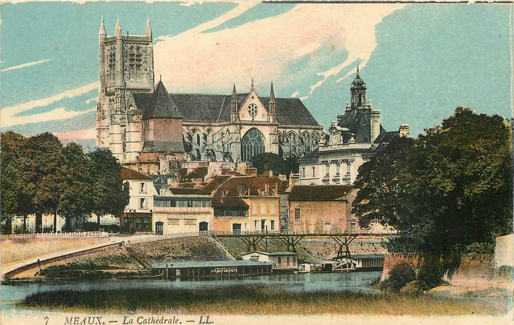 Meaux — A Catedral — LL. - Frente
