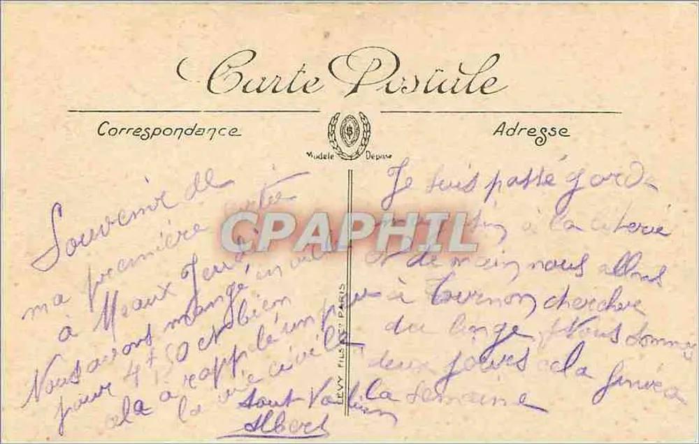 Meaux — A Catedral — LL. - Verso