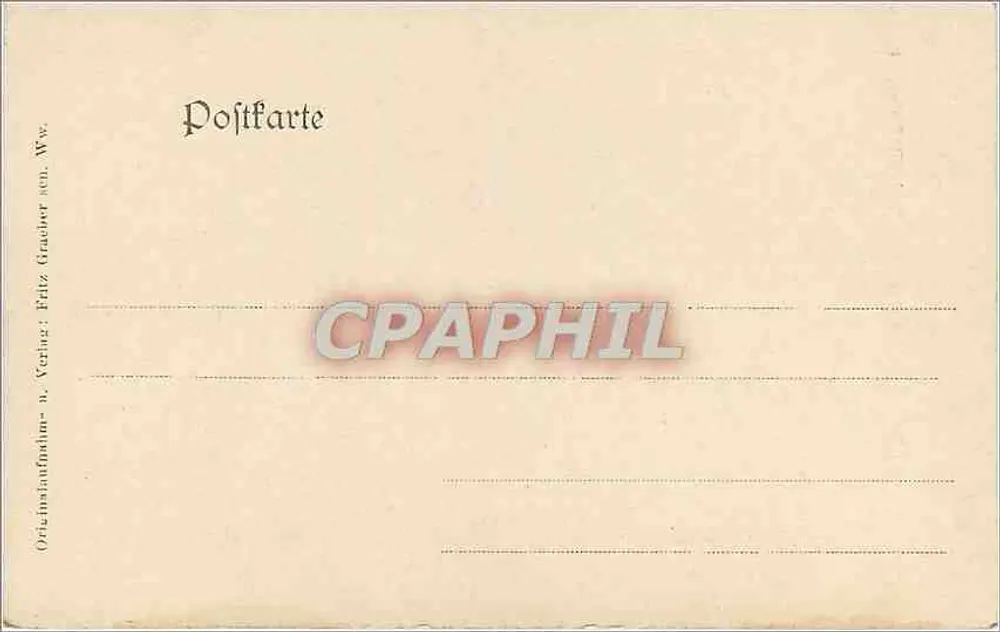 Monumento ao Geral Marceau em Coblenz-Lützel — editor Fritz Grächer - Verso