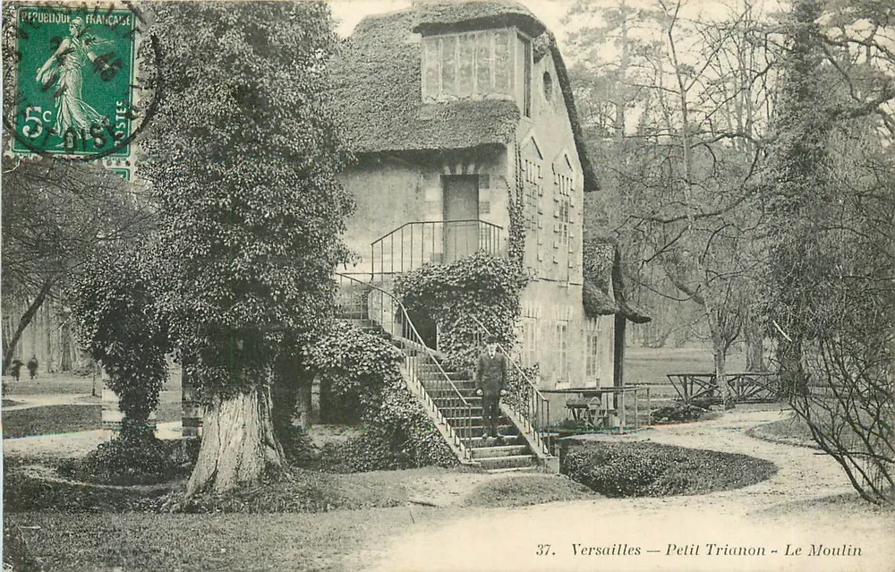 Versalhes — Petit Trianon — Le Moulin — J. Bellamy, n°37 - Frente
