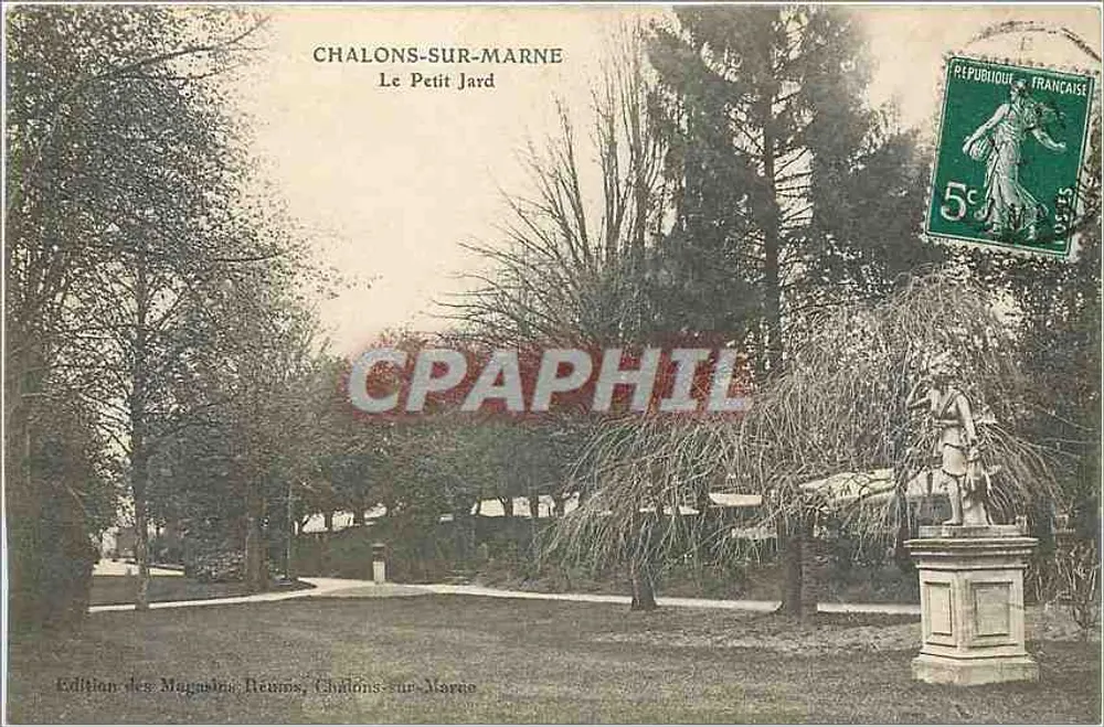 Chalons-sur-Marne — O Pequeno Jardim — Edição dos Magnólias, Chalons-sur-Marne - Frente