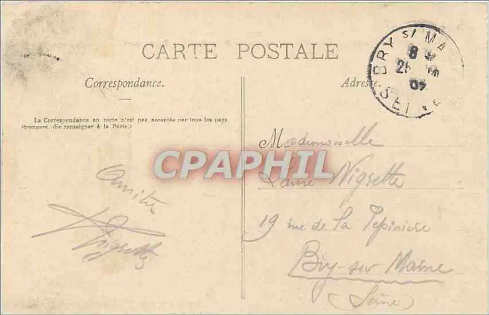 NANCY — Vista geral tirada da Basílica de São Epvre — A Lorraine Illustrée, n°142 - Verso