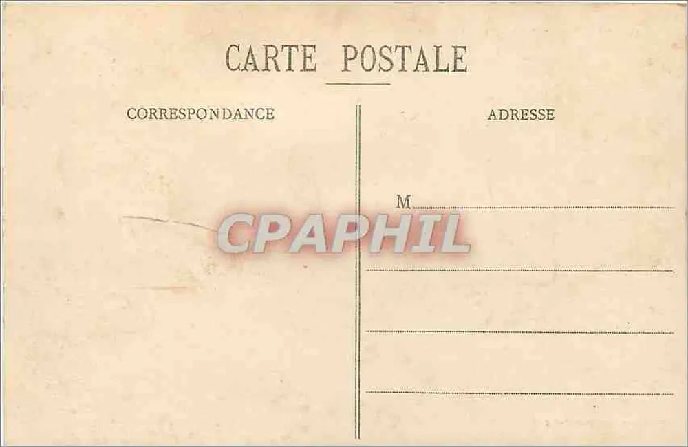 NANCY - Porta Désilles, Rue de Metz — Imprimeries Réunies de Nancy, n°45 - Verso