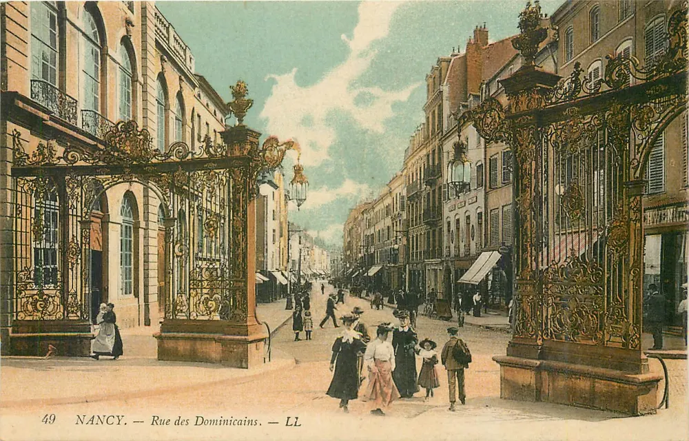 Nancy — Rue des Dominicains — LL - Front