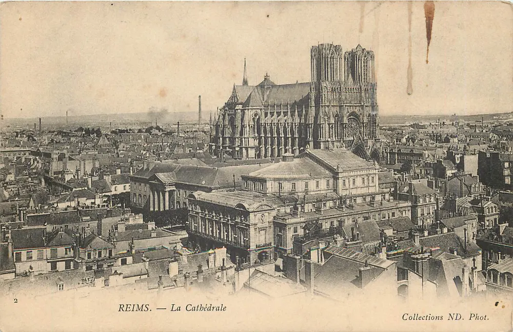 Reims — A Catedral — Collections ND. Phot. - Frente