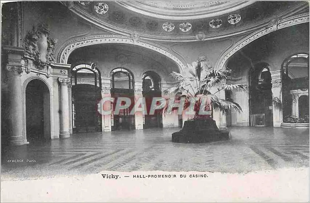 Vichy — Hall-promenoir du Casino — Staerck, Paris - Recto