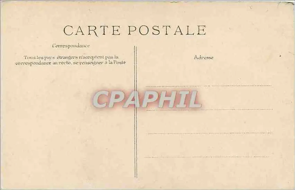 Le Tréport — Escadaria das Falésias — L.P. (editor) - Verso