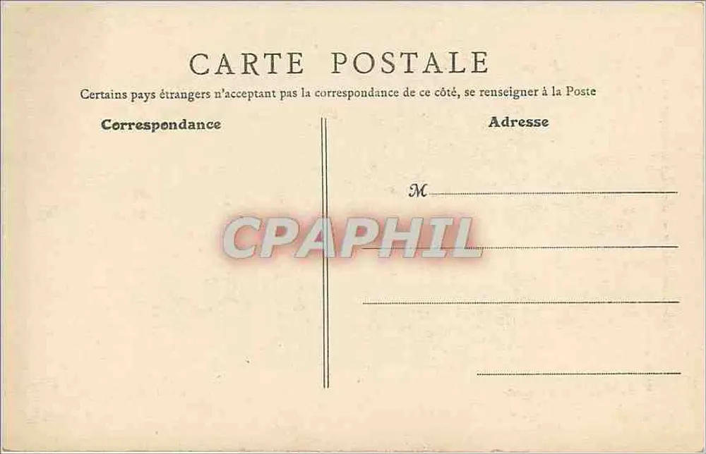 Amiens (Somme) - Église du Sacré-Cœur — B. F., Paris, n° 86 - Verso
