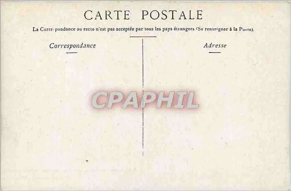 Arredores de Vichy — Castelo de Maulmont (Encontro de caça) - Verso