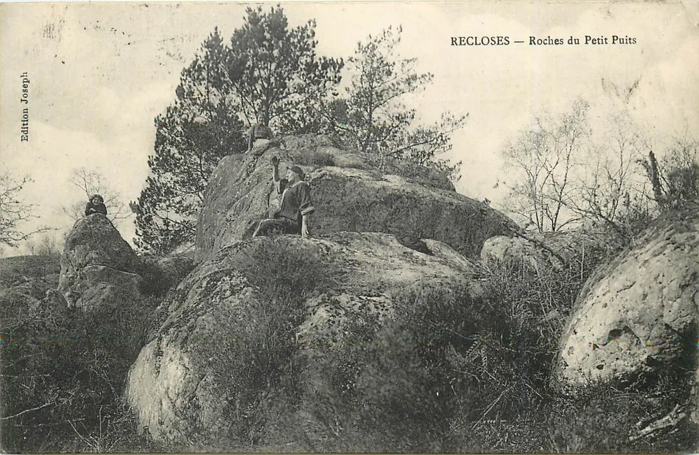 Recloses — Roches du Petit Puits — Edição Joseph - Frente