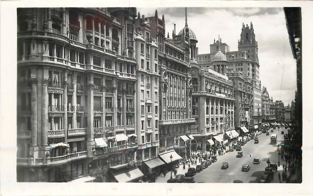 Madrid — Avenue José Antonio — Ed. Joseph Garcí - Voorkant