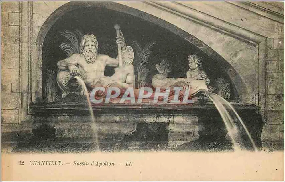 Chantilly — Bassin de Apollon — LL. n°52 - Frente