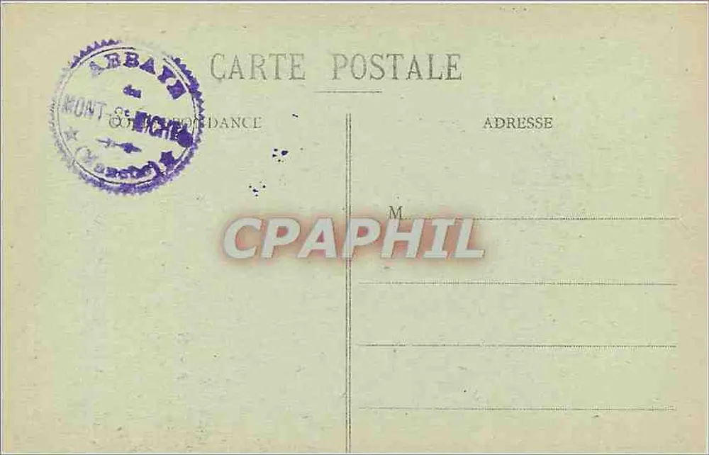 Armas del Mont Saint-Michel — Edición especial en la Abadía — J.P. 107 - Reverso