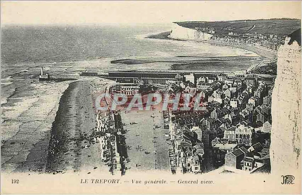 Le Tréport — Vista geral — Imp. Gréte, Paris - Frente