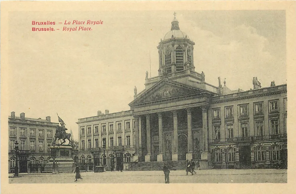 Bruxelas — A Praça Real — Edição Nicolas, 34, Grand'Place, Bruxelas - Frente