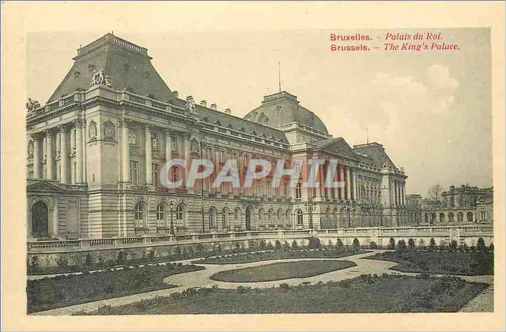 Bruxelles - Palais du Roi — Uitgave Nicolas, 34, Grand-Place - Voorkant