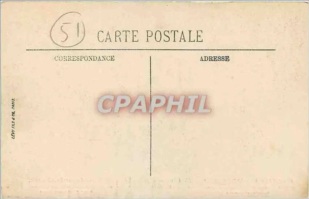 Cathédrale de Reims — Incendie de la cathédrale par les Allemands — Cliché M. Lavergne, Reims - Verso