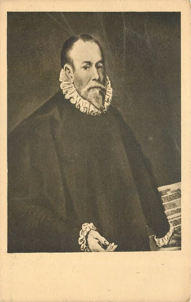 Retrato de um médico — Greco — Museu do Prado, 807 - Frente
