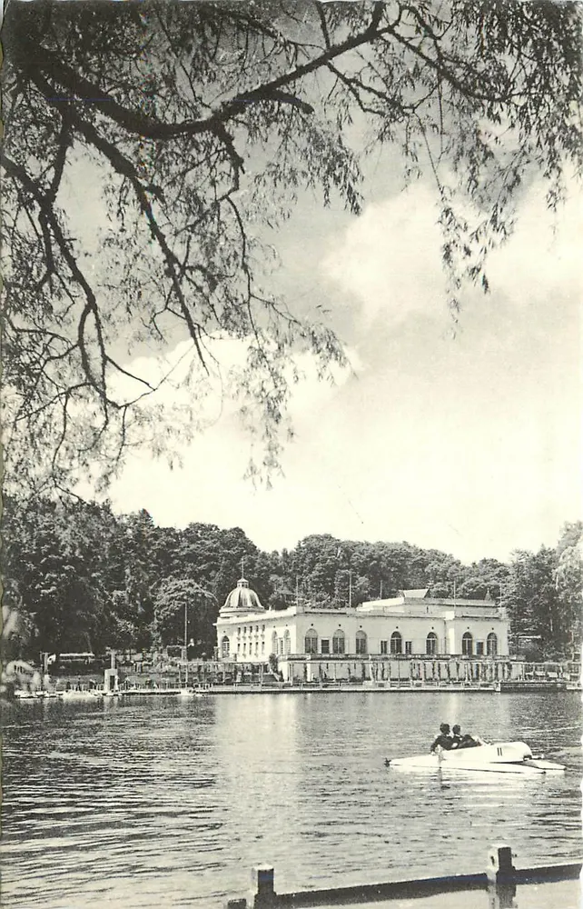 Bagnolles-de-l'Orne — Le Casino du Lac — Cie des Arts Photomécaniques, 44, rue Lereiller - Paris - Recto