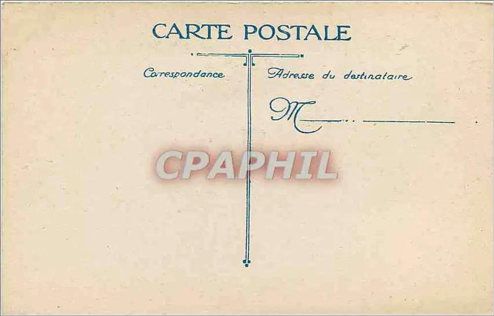 Biarritz. O Casino Municipal na Praia — L.V. & Cie, n° 1721 - Verso