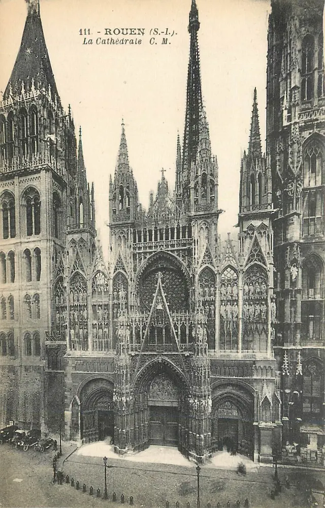 Rouen (S.-L.) — A Catedral — C.M. — n° 111 - Frente