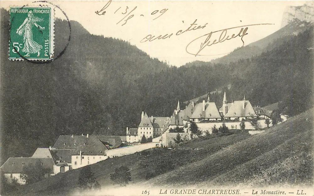 A Grande Chartreuse — O Mosteiro — LL. — 165 - Frente