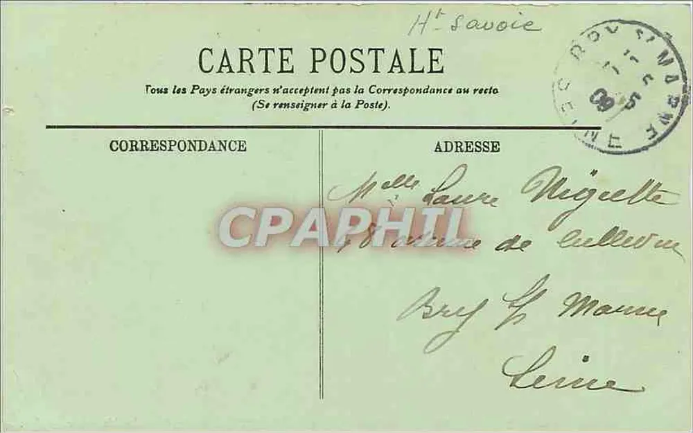 A Grande Chartreuse — O Mosteiro — LL. — 165 - Verso