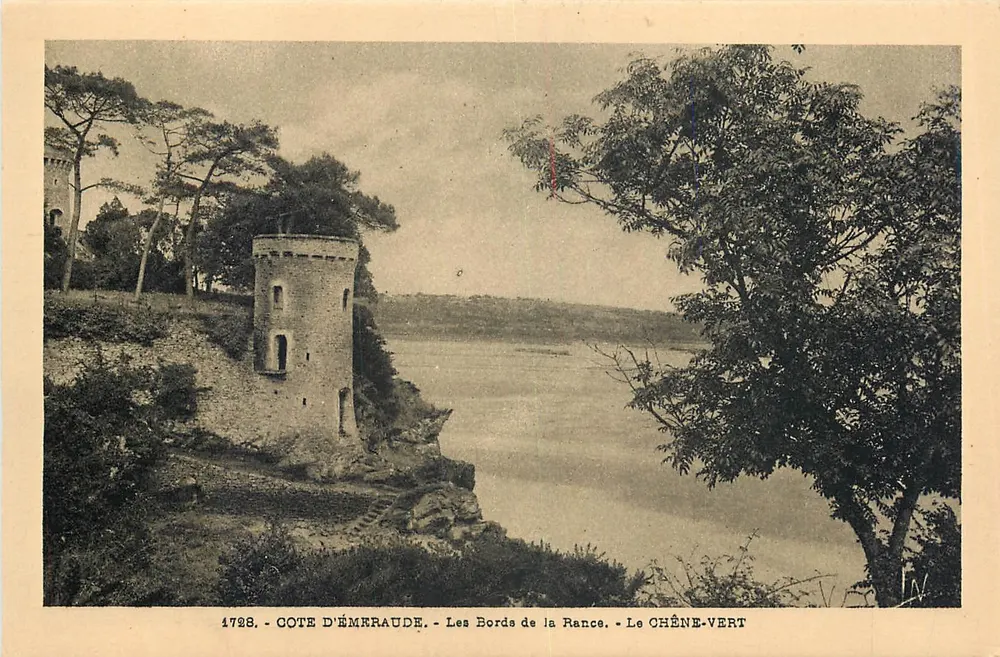 Côte d'Émeraude — Die Ufer der Rance — Le Chêne-Vert — Éditeur Laurent-Nel, Rennes - Vorderseite
