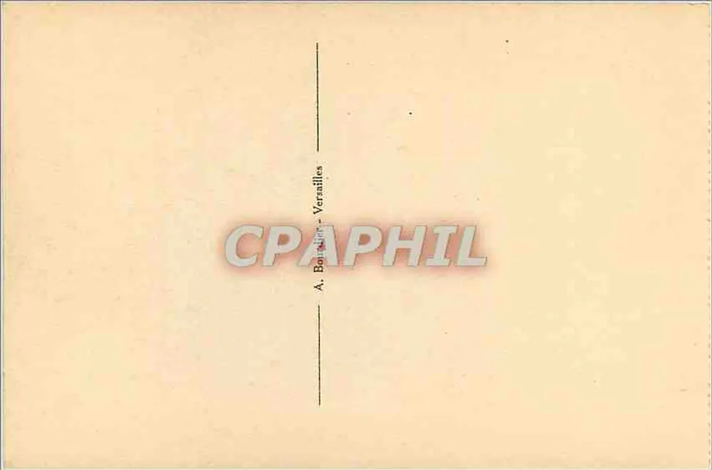 Versailles — Escalier de la Reine (Queen's Staircase) — A. Baudoin - Versailles - Verso