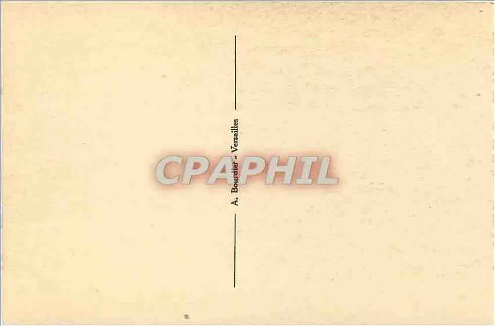 Versailles — Bassin das Colunatas — The 'Colonnade' - Verso