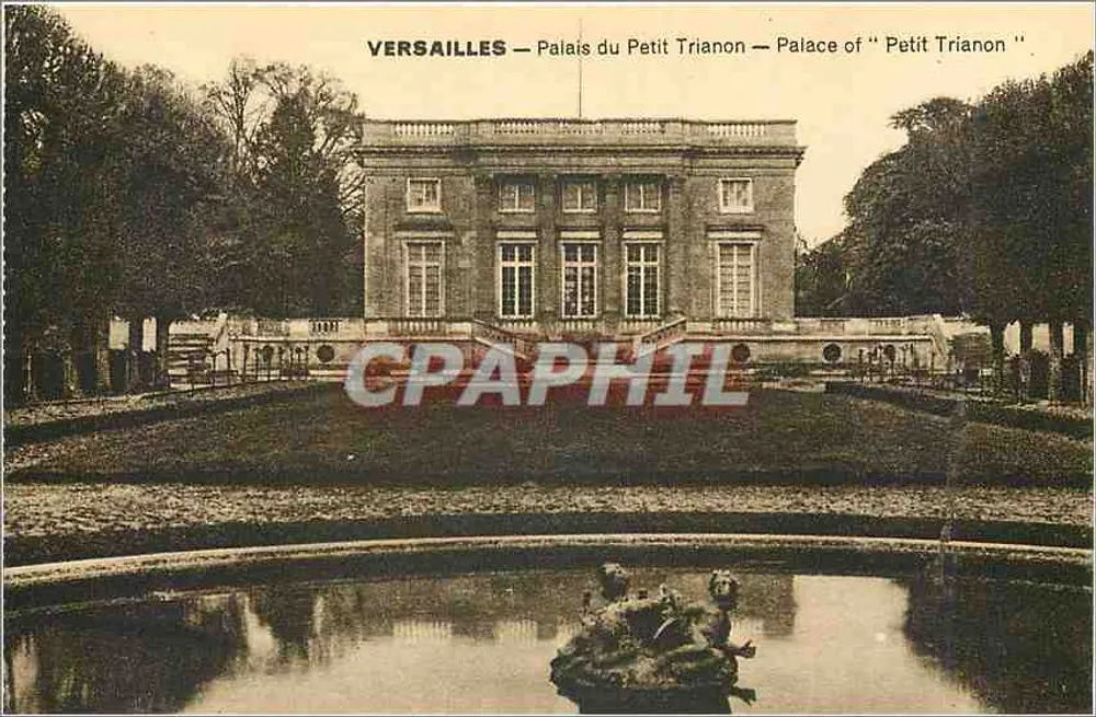Versailles — Palácio do Petit Trianon — Palace of "Petit Trianon" - Frente