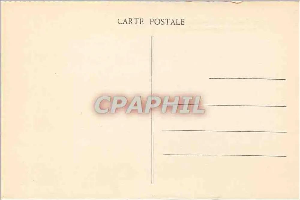 Château d'Anet — Portail d'entrée vu de la Cour — G. Fonceau, Éditeurs, Dreux - Verso