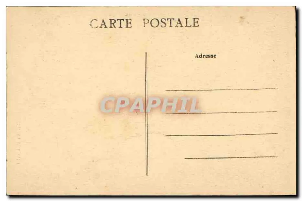 Un Ploungastel — traje tradicional — Coleção Villard, Quimper, n° 1747 - Verso