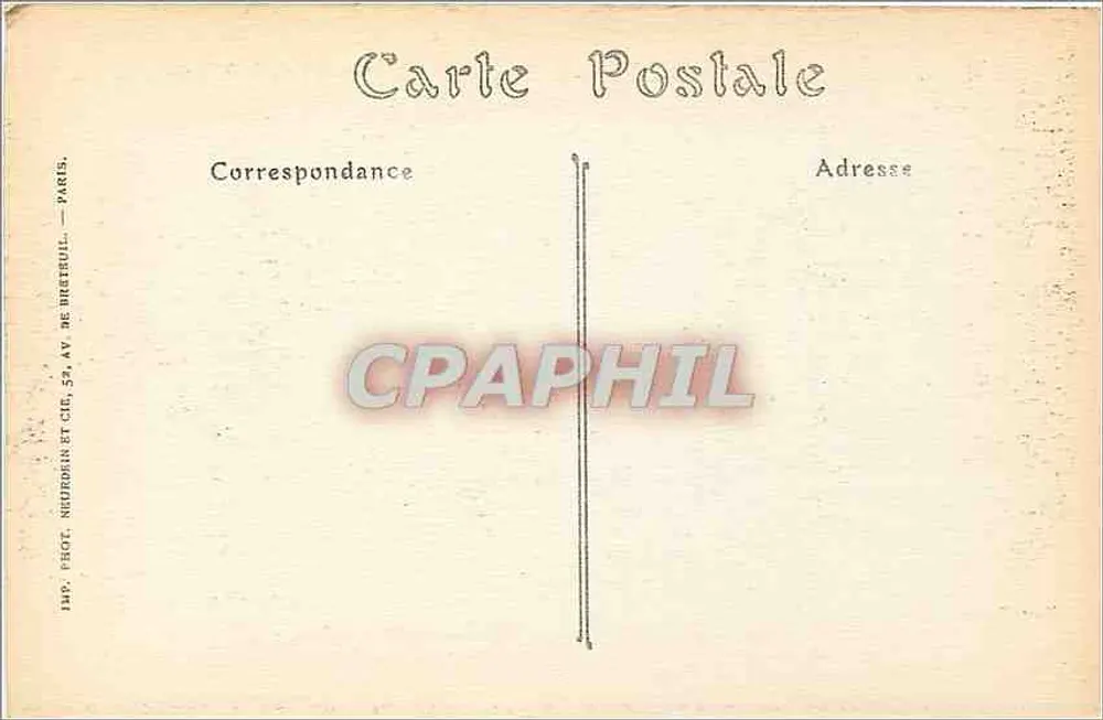 Arras — Ein Eckbereich der Petite Place, Seite der Rue Saint-Géry — Visé Paris - Rückseite