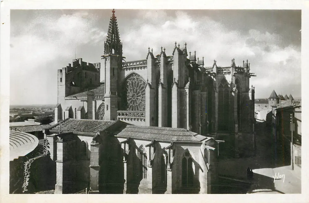 Carcassonne — La Basilique Saint-Nazaire Le Cloître — Éditions d'Art « Yvon » - Recto