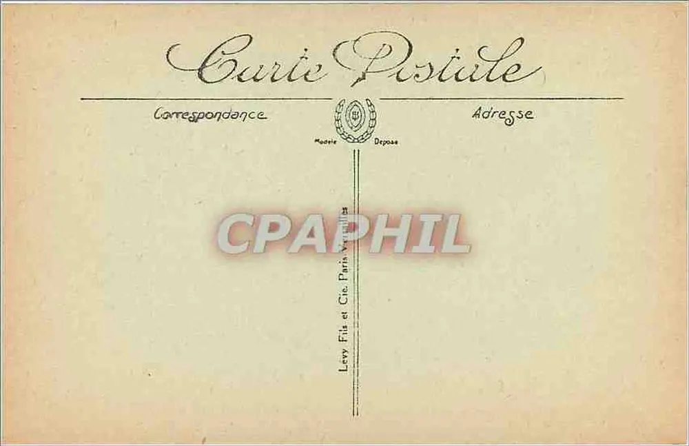 Le Tréport — Widok ogólny — Wyd. L. Levy Fils & Cie, Paryż - Rewers