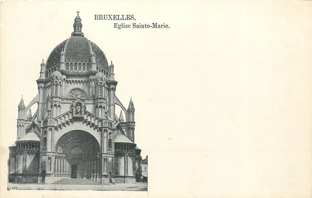 Bruxelas. Igreja de Nossa Senhora — VCO - Frente