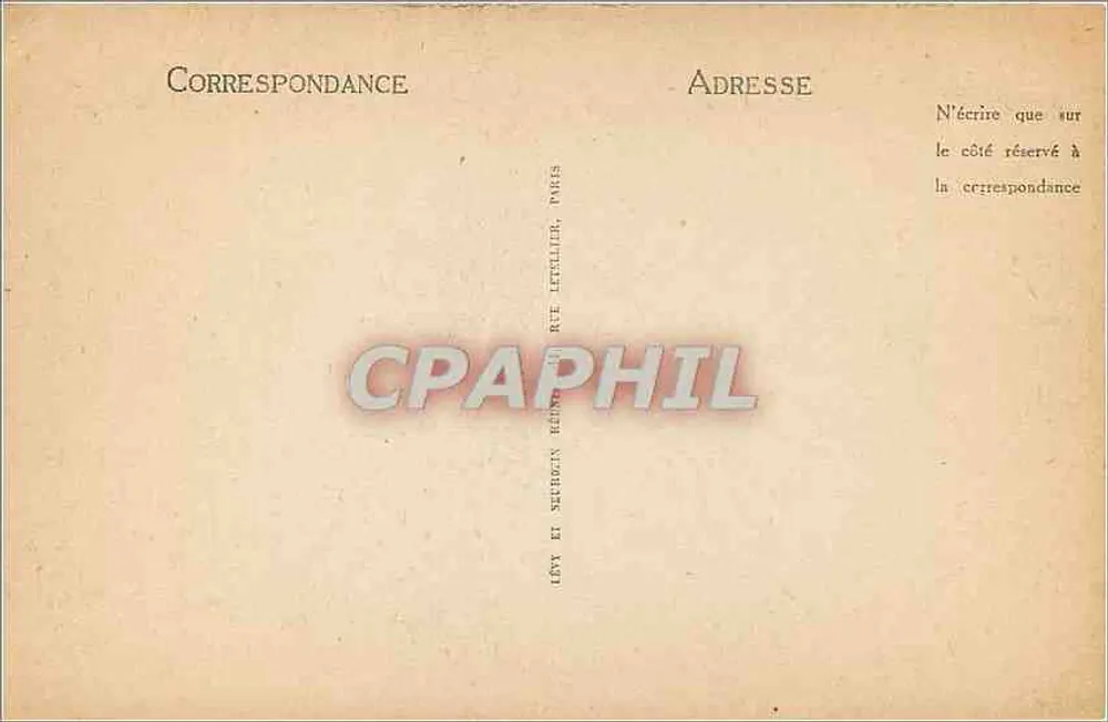 Rouen - Palácio de Justiça (detalhe) - ND - Verso