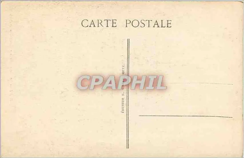 METZ — A Catedral — Profeta Daniel - Verso