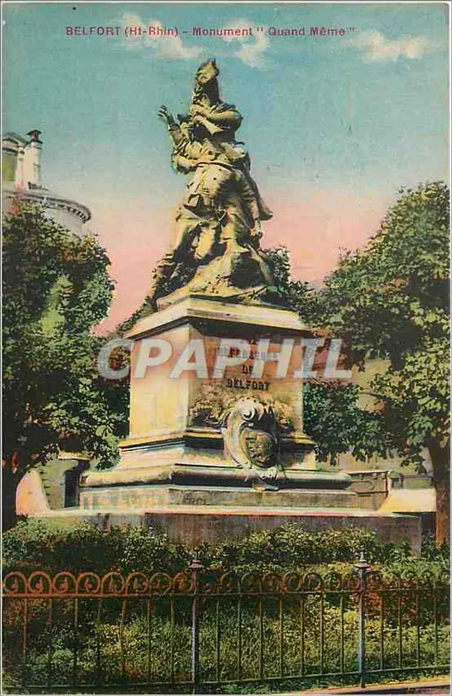 Belfort (Hi-Rhin) — Monumento 'Quand Même' - Frente