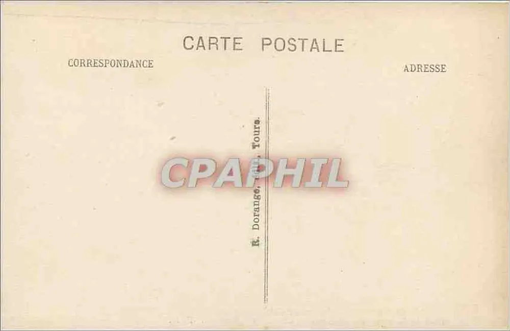 Chambord — Carro de Côte destinado ao Sacre de Monseigneur — R. Dorange - Verso